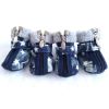 Pet Booties Set, 4 PCS Warm Winter Snow Stylish Shoes, Skid-Proof Anti Slip Sole Paw Protector with Zipper Star Design